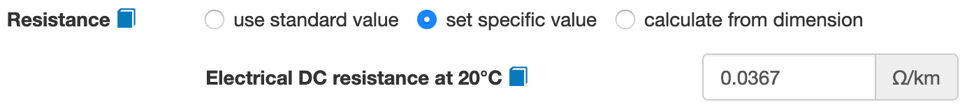 Specific value input
