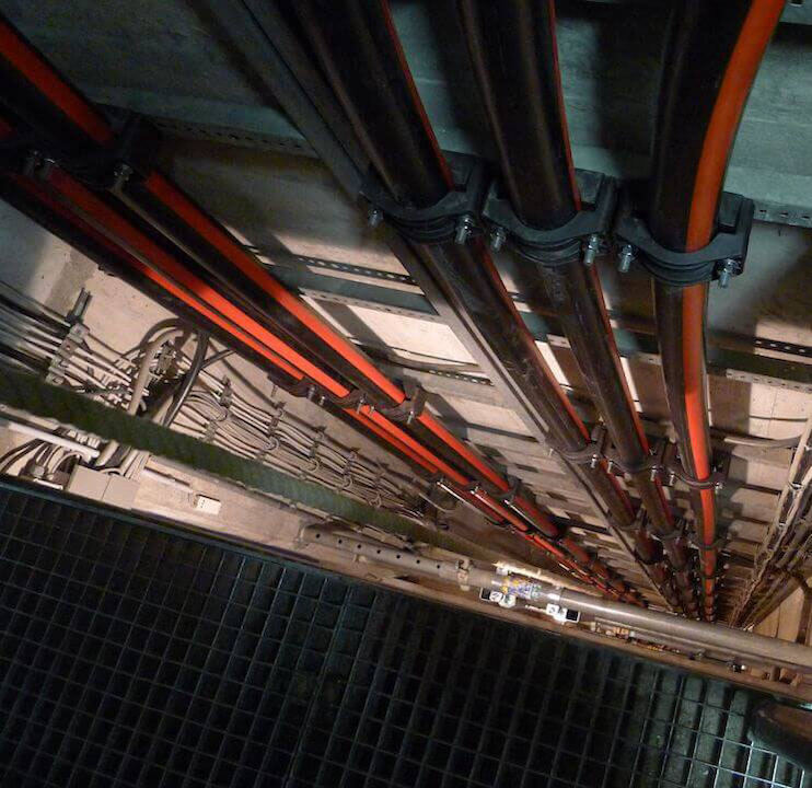 Installation in shaft
