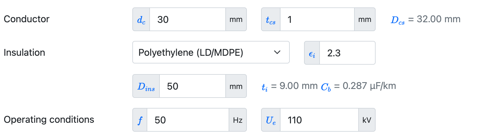 electrical field input