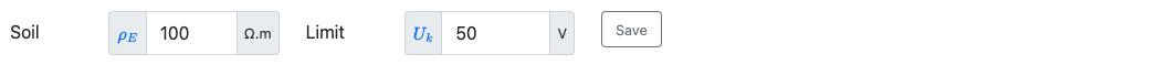 input parameters